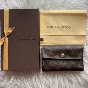 Louis Vuitton Monogram Canvas Alexandra Wallet
